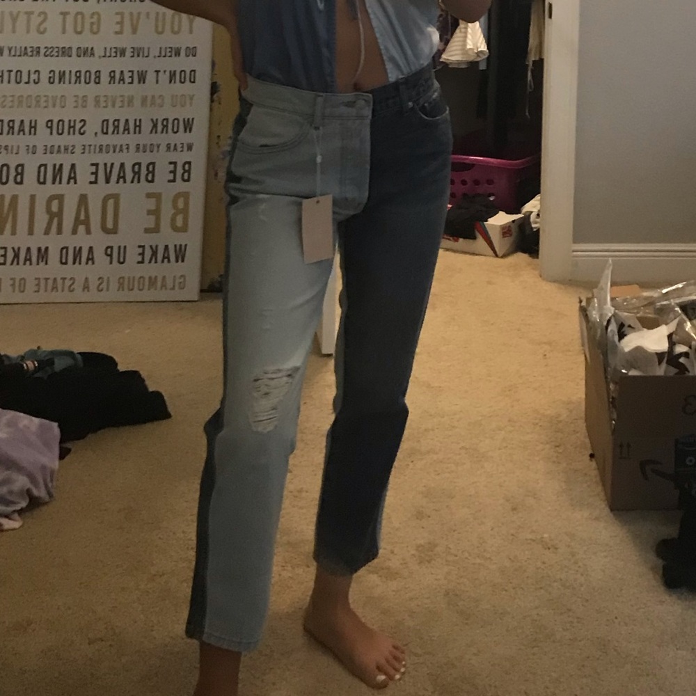 Revice Denim Twotone Dream Fit Blue Division Jeans - Picture 8 of 8